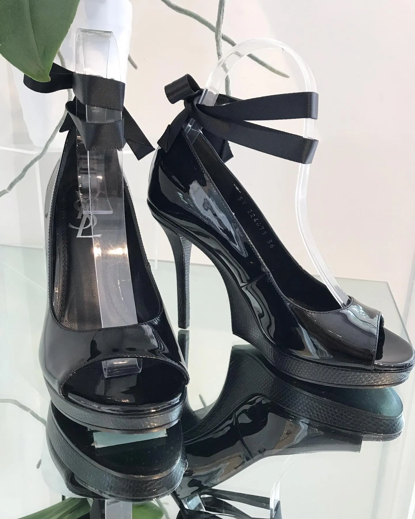 YSL Patent Leather Heels